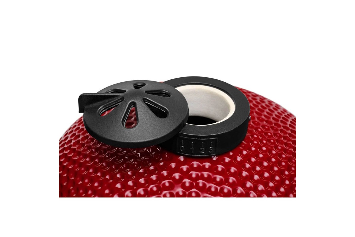 Керамический угольный гриль Kamado Bono Grande Ø 59 см красный TQ0023RED