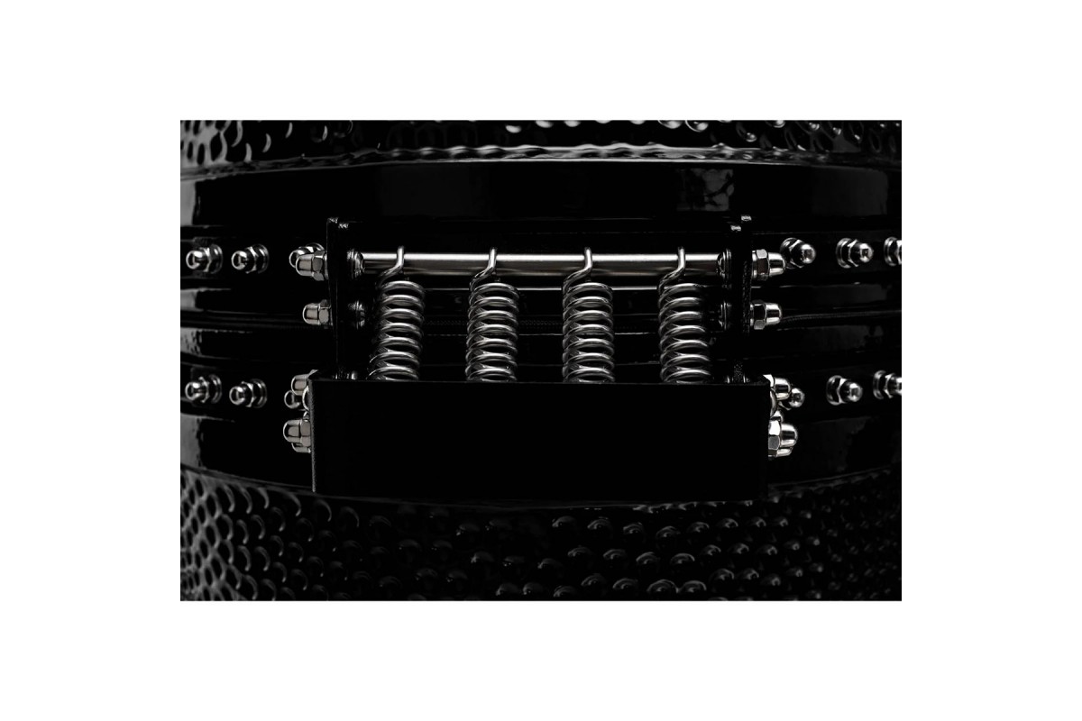 Керамический угольный гриль Kamado Bono Limited Ø 64 см чёрный TQ0025