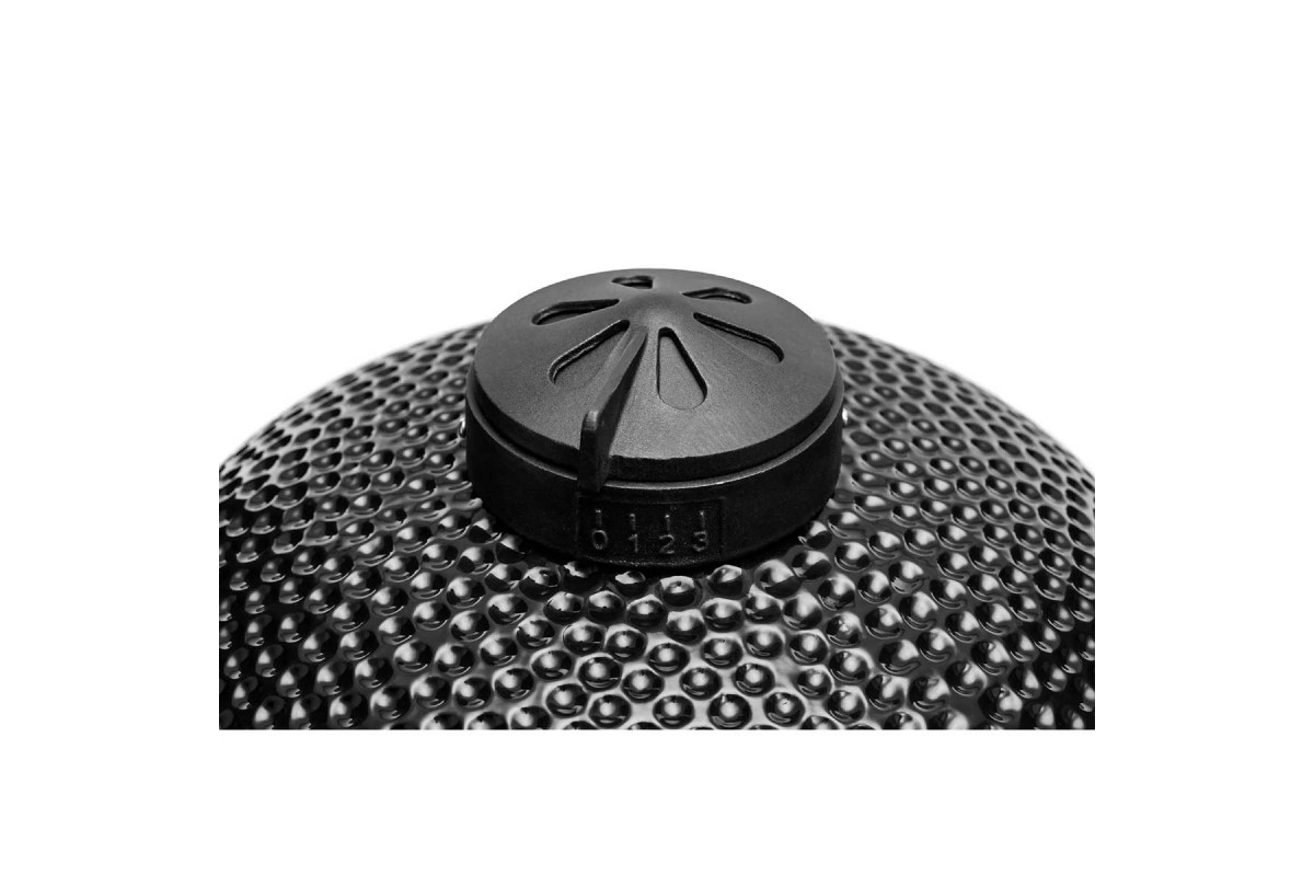 Керамический угольный гриль Kamado Bono Limited Ø 64 см чёрный TQ0025
