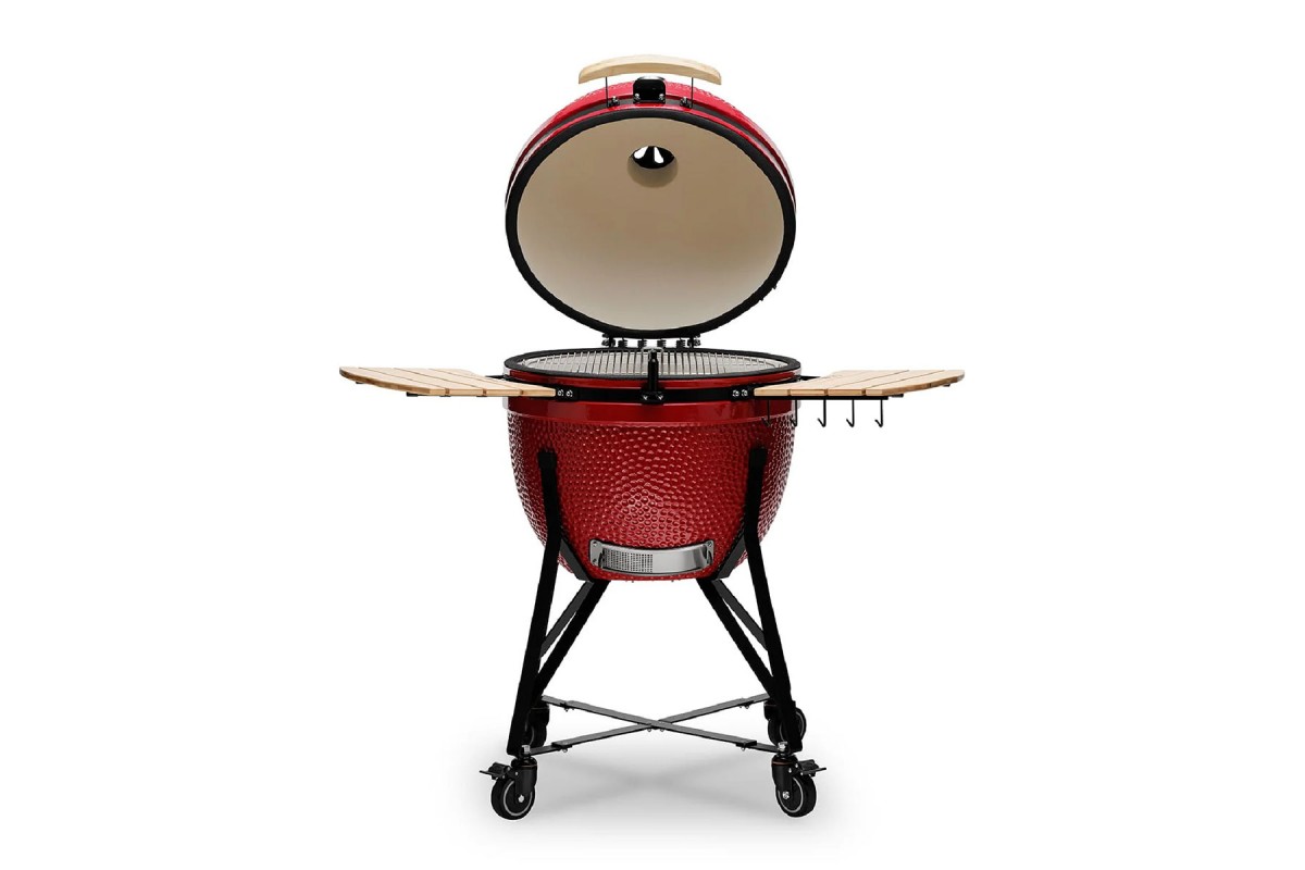 Керамический угольный гриль Kamado Bono Limited Ø 64 см красный TQ0025RED