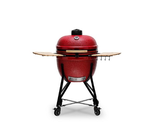 Керамічний вугільний гриль Kamado Bono Limited Ø 64 см червоний TQ0025RED
