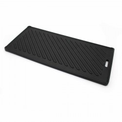 Плита-планча чавунна SANTOS для грилів S-серії, GRILLI Senator Pro 43 x 19,6 см 230629