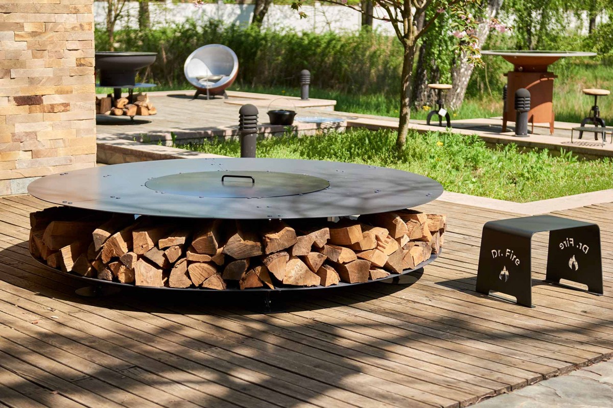 Костровая чаша Dr.Fire Lounge Crystal Ø 200 см DRF0002