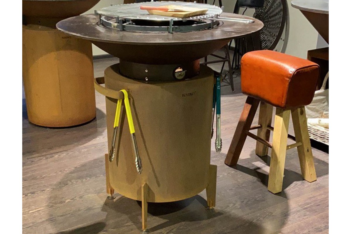 Костровая чаша Forno Retro c навесным столом Ø 150 см FRN0001
