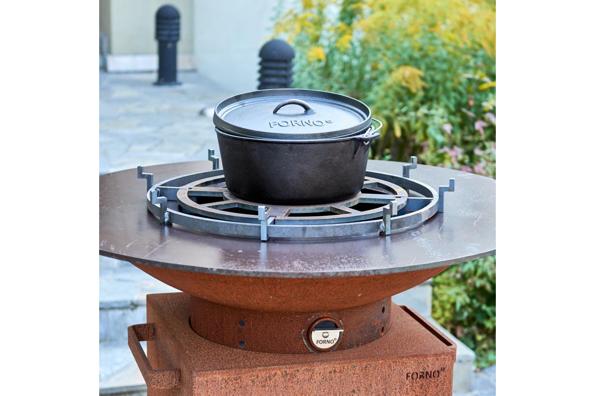 Костровая чаша Forno Block c навесным столом Ø 150 см FRN0003