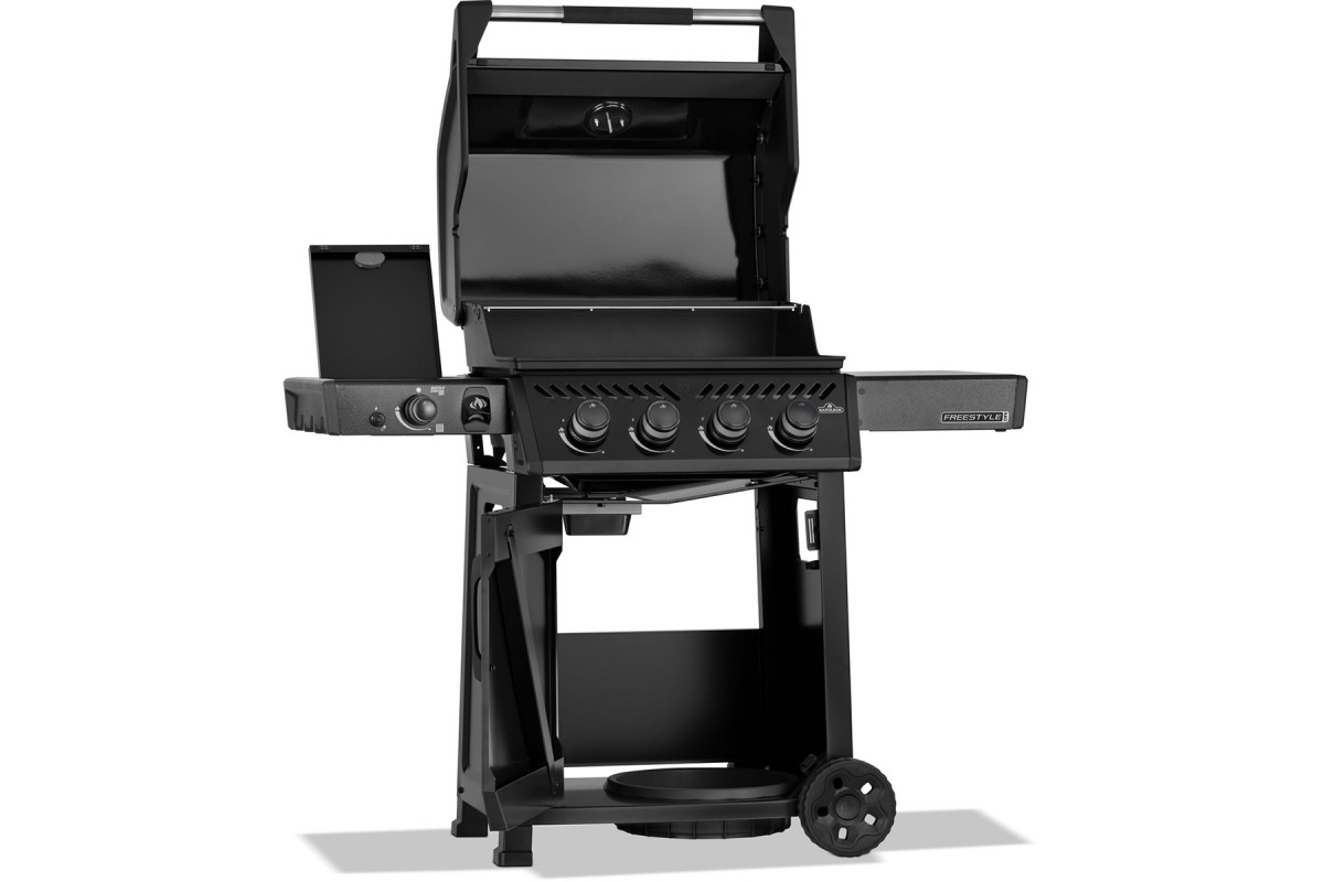 Газовый гриль Napoleon Freestyle PRO 425 с боковой конфоркой Sizzle Zone чёрный FP425DSIBPK-1-RC