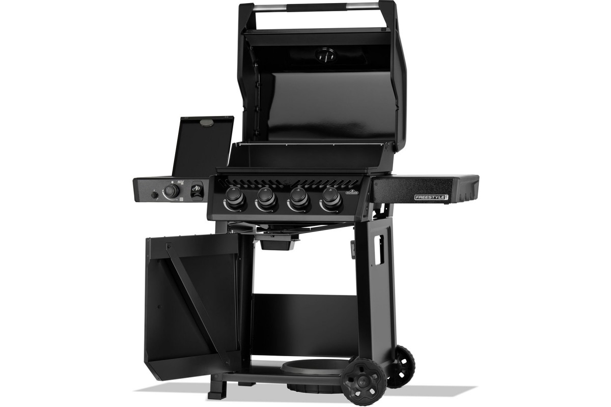 Газовый гриль Napoleon Freestyle PRO 425 с боковой конфоркой Sizzle Zone чёрный FP425DSIBPK-1-RC