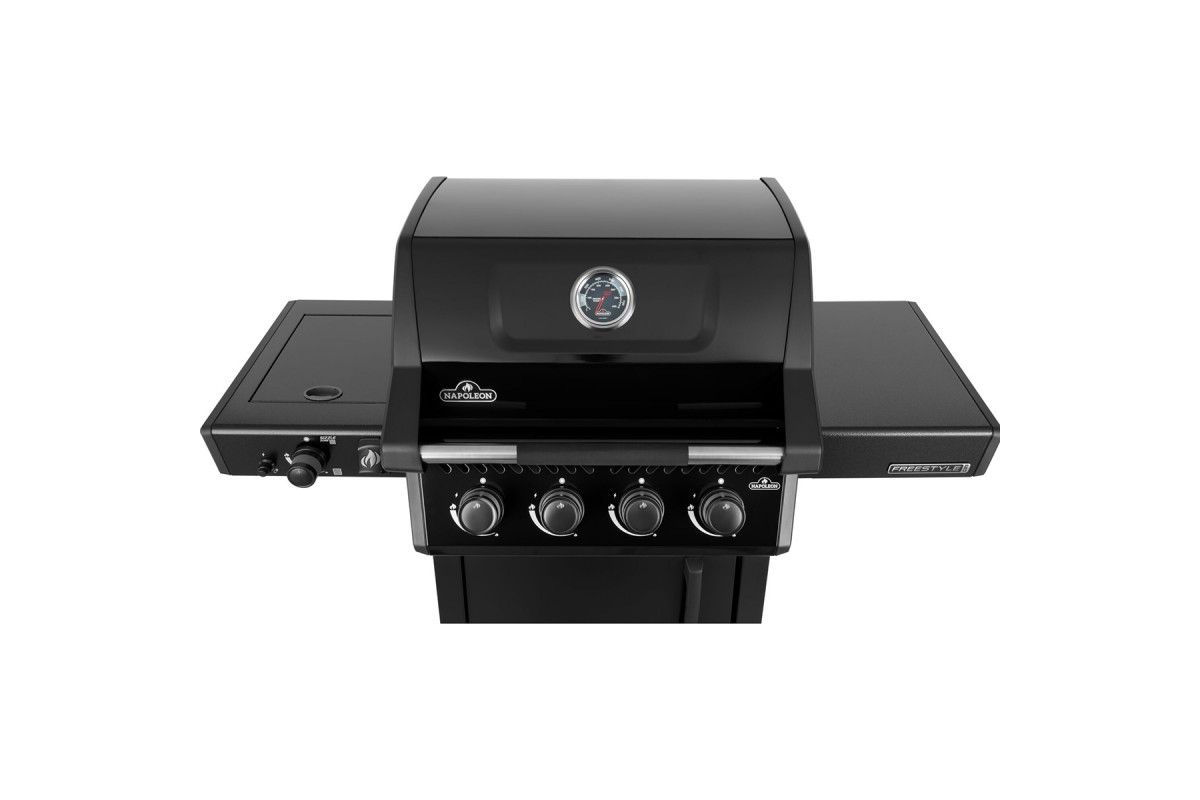 Газовый гриль Napoleon Freestyle PRO 425 с боковой конфоркой Sizzle Zone чёрный FP425DSIBPK-1-RC
