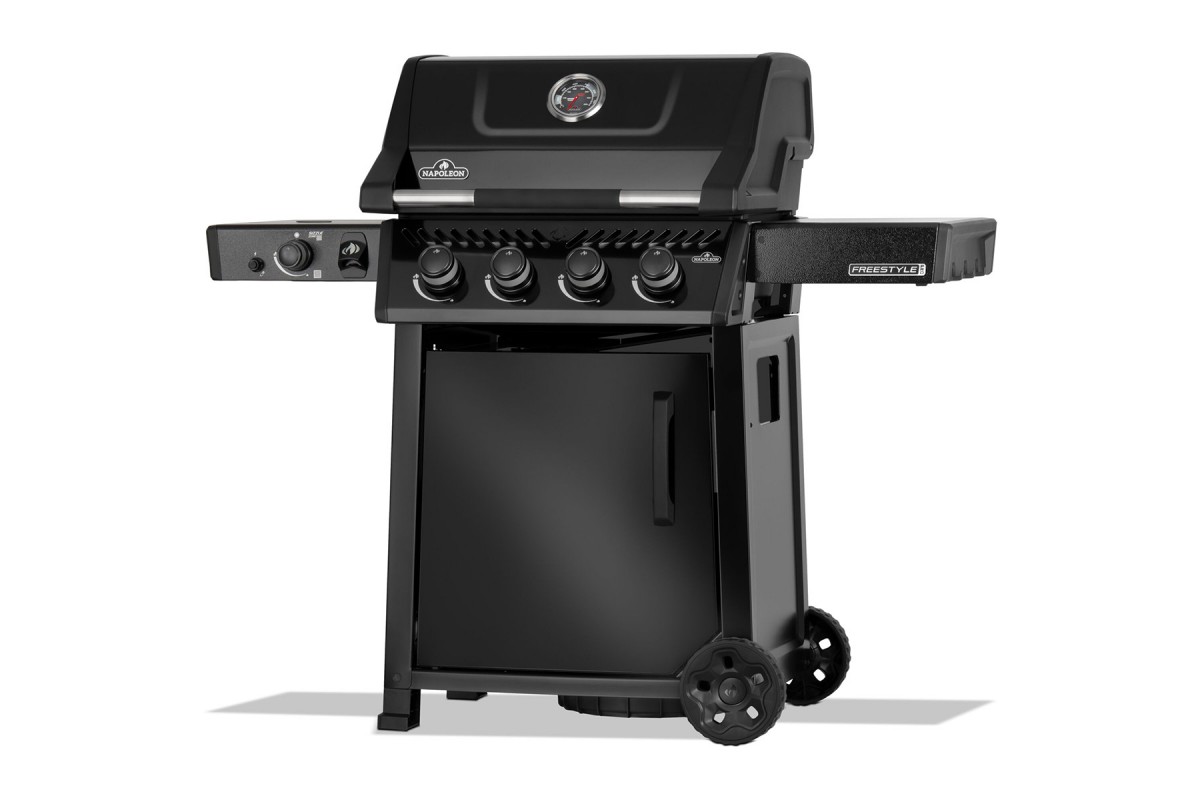 Газовый гриль Napoleon Freestyle PRO 425 с боковой конфоркой Sizzle Zone чёрный FP425DSIBPK-1-RC