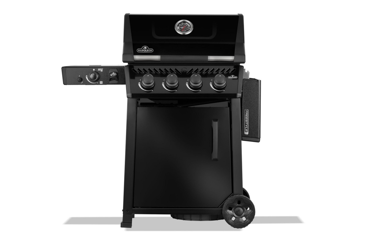 Газовый гриль Napoleon Freestyle PRO 425 с боковой конфоркой Sizzle Zone чёрный FP425DSIBPK-1-RC