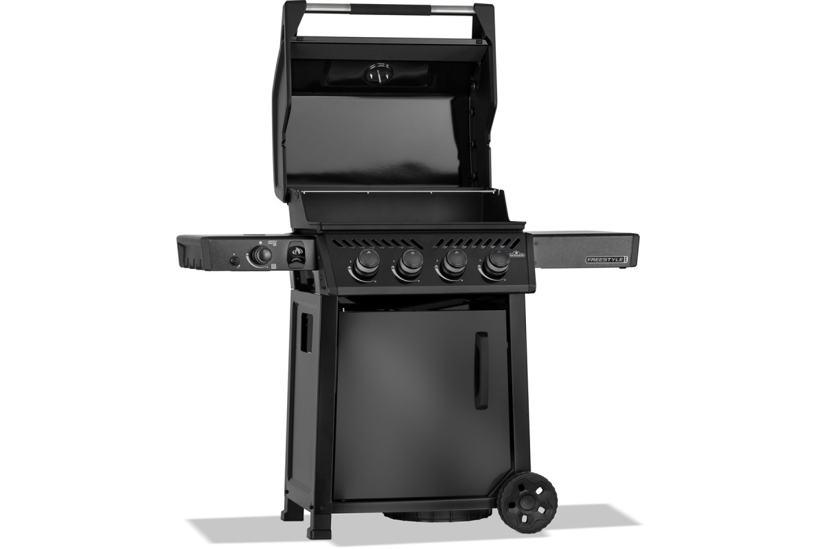 Газовый гриль Napoleon Freestyle PRO 425 с боковой конфоркой Sizzle Zone чёрный FP425DSIBPK-1-RC