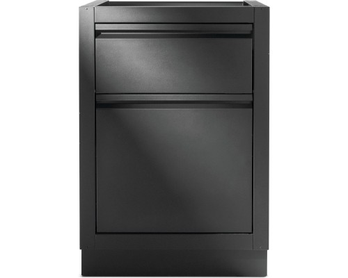 Тумба для сміття і паперових рушників 61х61х90 см чорна Oasis Napoleon IM-WDC-MK-1