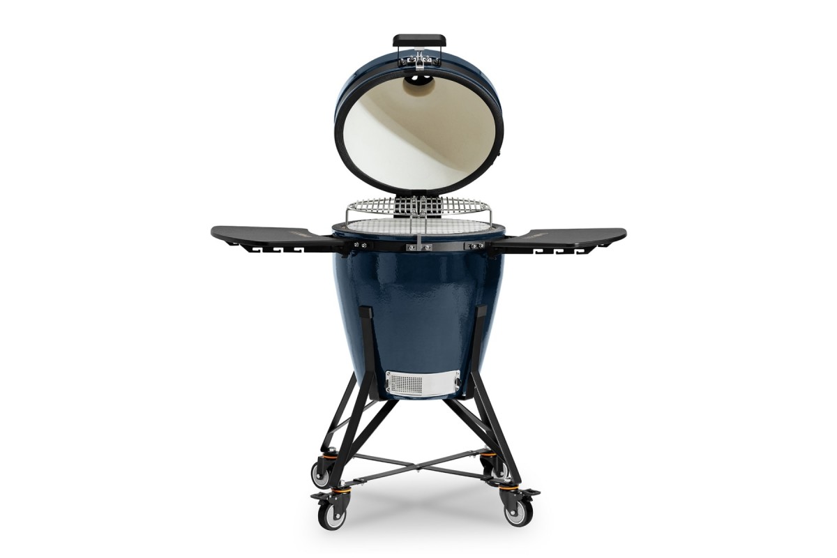 Керамический угольный гриль Kamado Bono EVO Media Navy Blue Ø 56 см EVO22NB