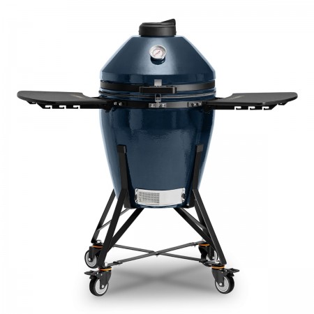 Керамический угольный гриль Kamado Bono EVO Media Navy Blue Ø 56 см EVO22NB