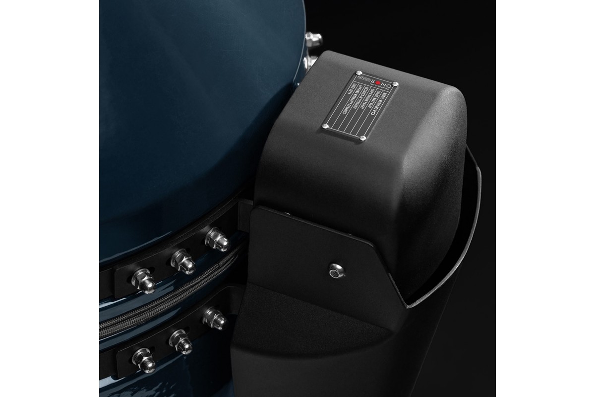Керамический угольный гриль Kamado Bono EVO Media Navy Blue Ø 56 см EVO22NB