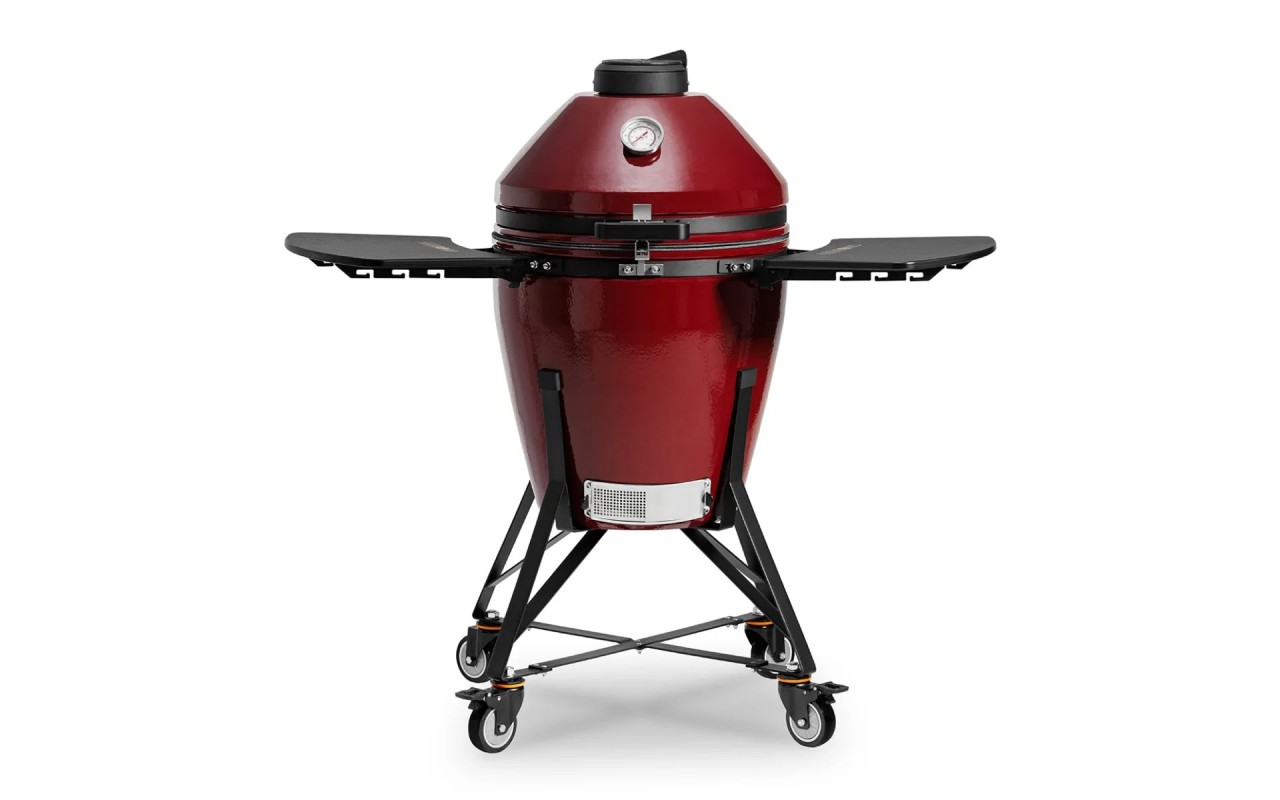 Керамический угольный гриль Kamado Bono EVO Media Royal Red Ø 56 см EVO22RR
