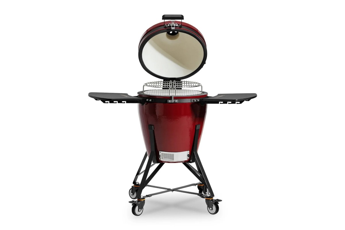 Керамический угольный гриль Kamado Bono EVO Media Royal Red Ø 56 см EVO22RR