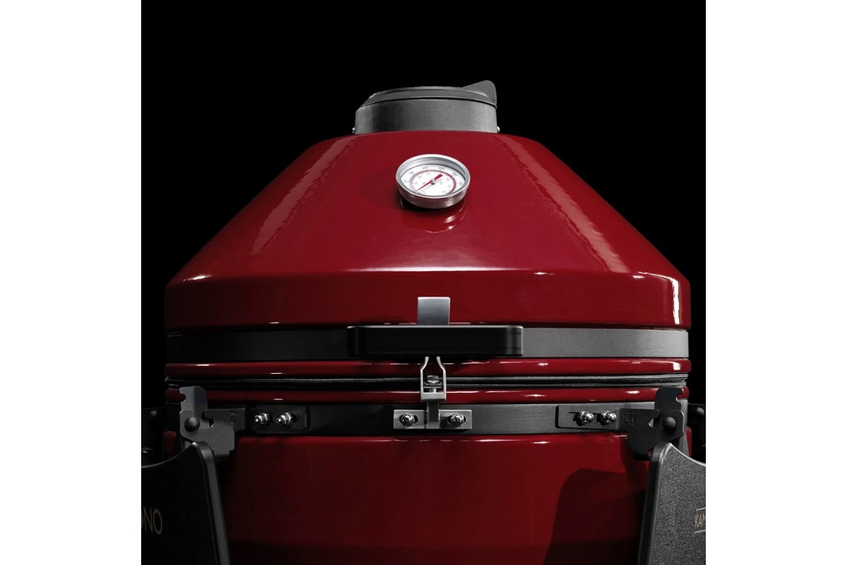 Керамический угольный гриль Kamado Bono EVO Media Royal Red Ø 56 см EVO22RR