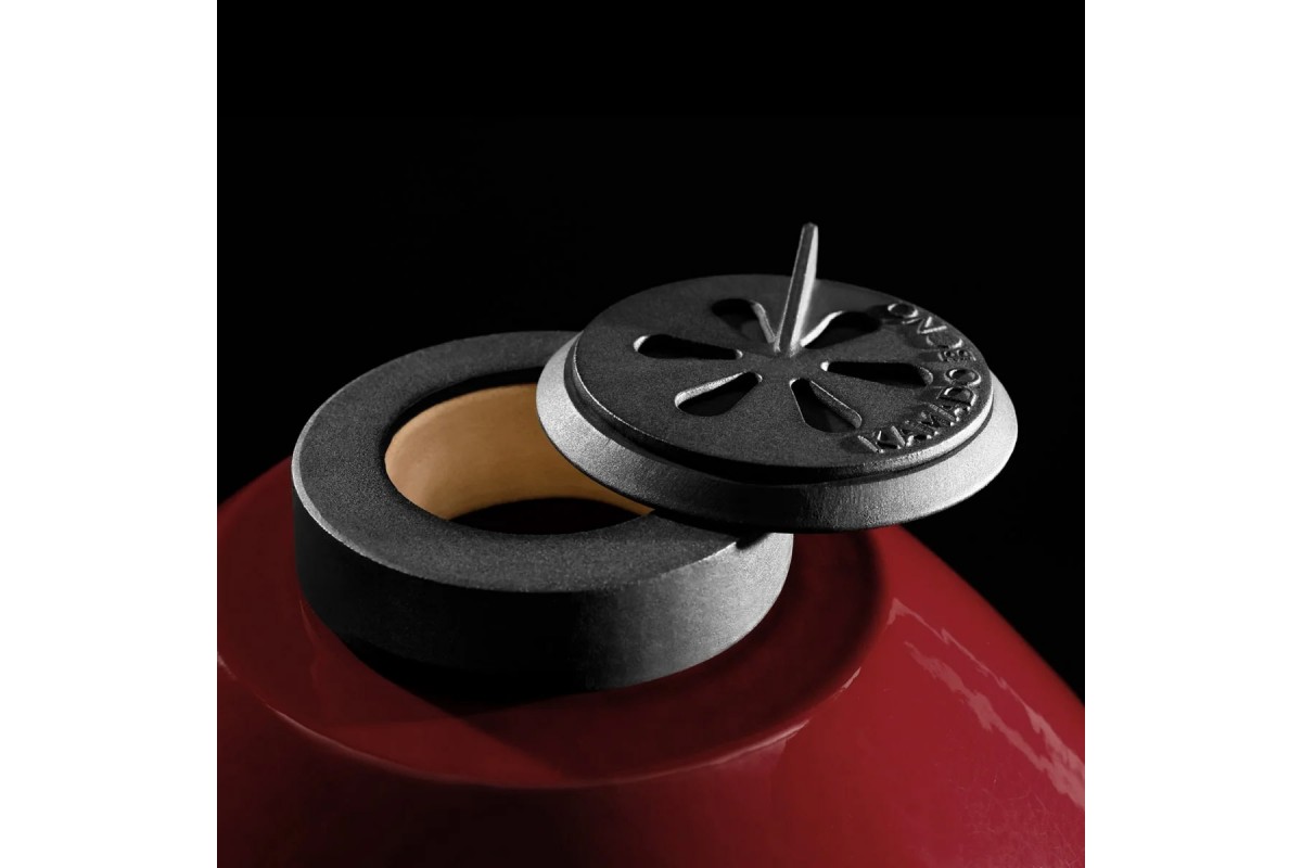 Керамический угольный гриль Kamado Bono EVO Media Royal Red Ø 56 см EVO22RR