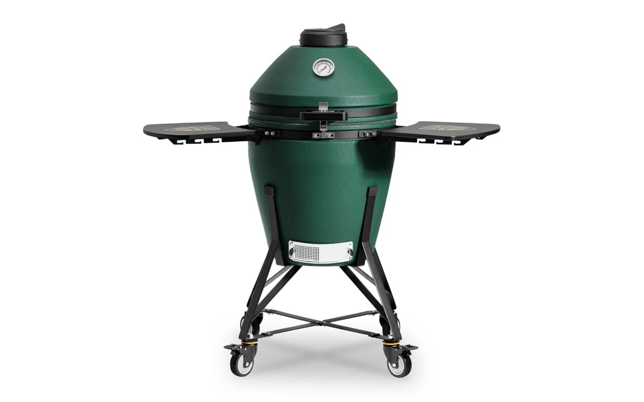 Керамический угольный гриль Kamado Bono EVO Zalgiris Victory Green Matte Ø 56 cм EVO21MG