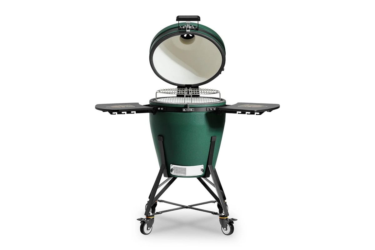 Керамический угольный гриль Kamado Bono EVO Zalgiris Victory Green Matte Ø 56 cм EVO21MG