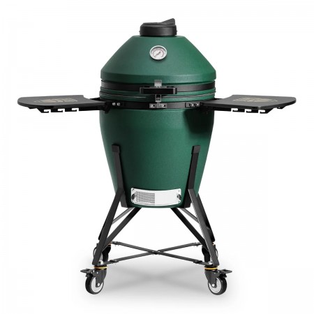 Керамический угольный гриль Kamado Bono EVO Zalgiris Victory Green Matte Ø 56 cм EVO21MG