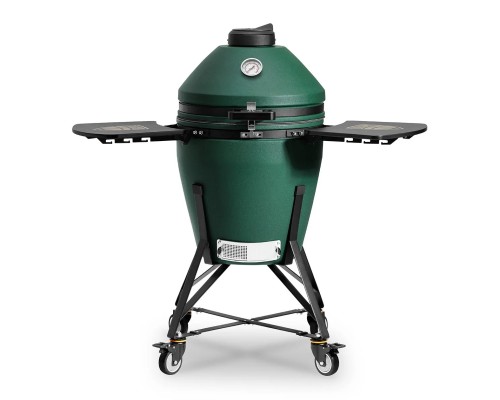 Керамический угольный гриль Kamado Bono EVO Zalgiris Victory Green Matte Ø 56 cм EVO21MG