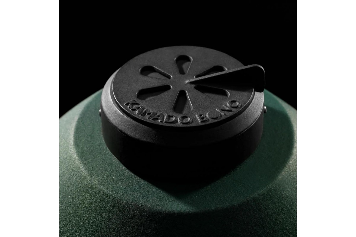 Керамический угольный гриль Kamado Bono EVO Zalgiris Victory Green Matte Ø 56 cм EVO21MG