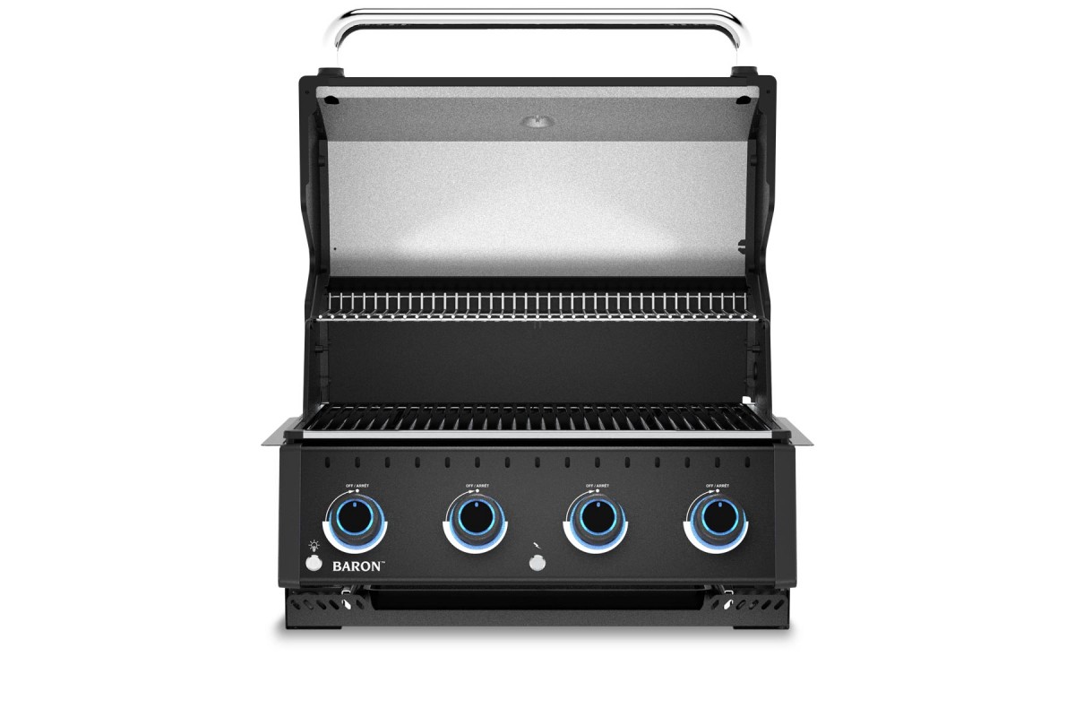 Встраиваемый газовый гриль Broil King Baron 420 BI Shadow 875653SDWPL