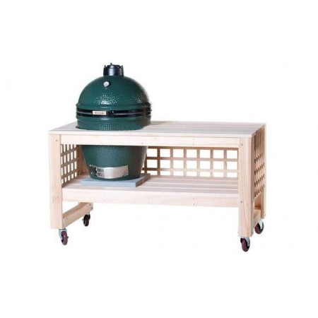 Решётчатый стол с колёсами для Big Green Egg (L) L5TAB4