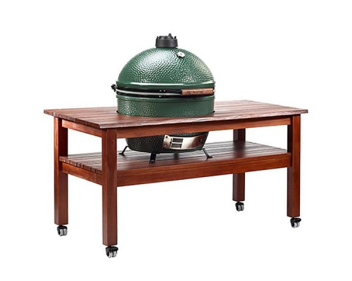 Длинный стол для L (Махагон) Big Green Egg TML