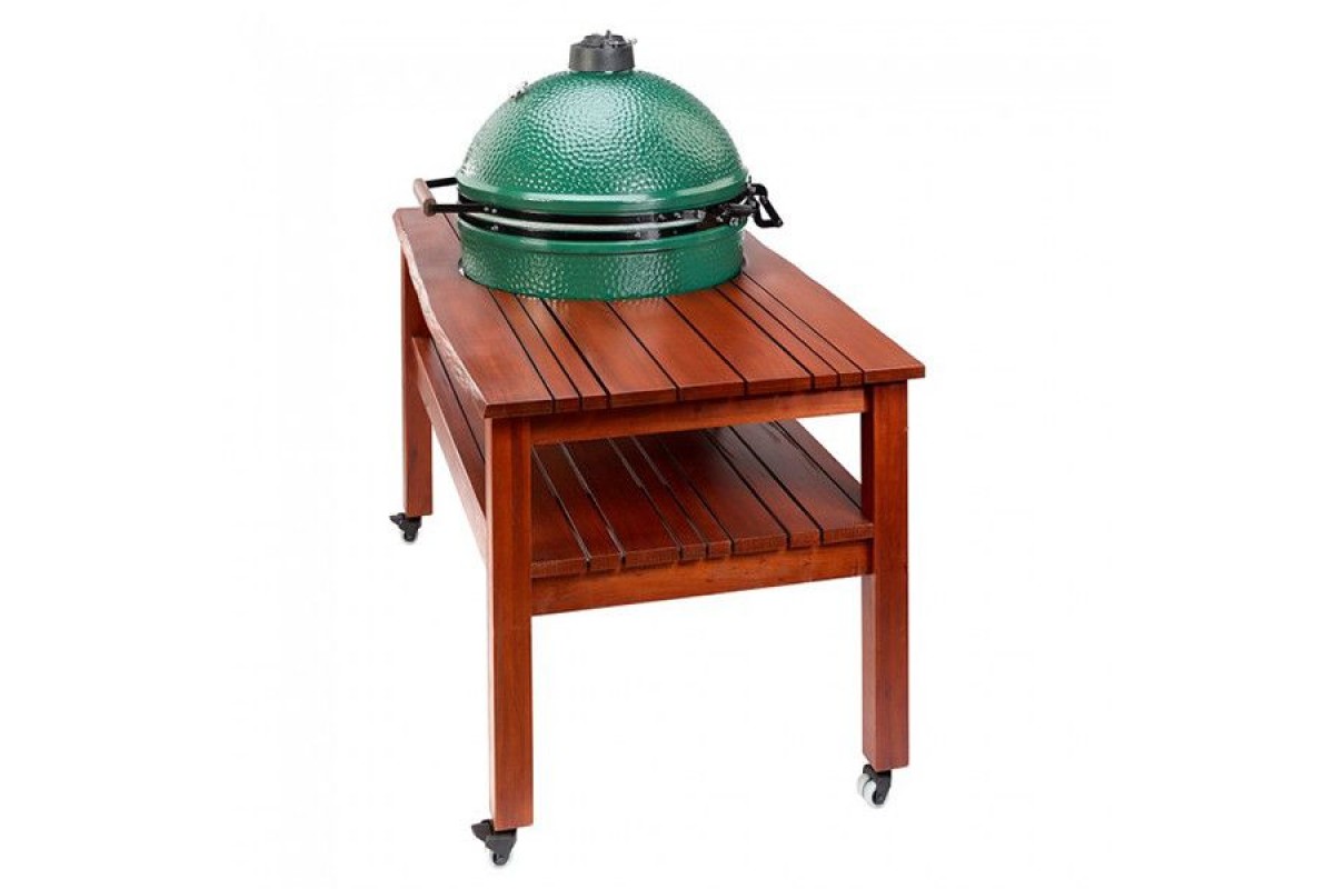 Длинный стол для XL (Махагон) Big Green Egg TMXL