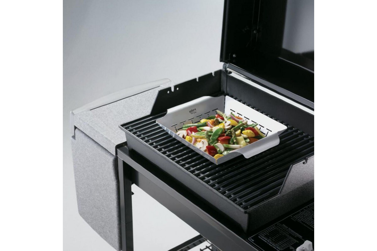 Вок, противень квадратный для овощей Weber 6434