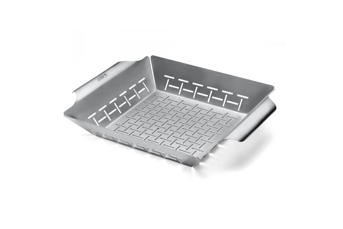 Вок, противень квадратный для овощей Weber 6434