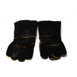 Термостойкие длинные кожаные перчатки 2 шт. GRILLI 77718