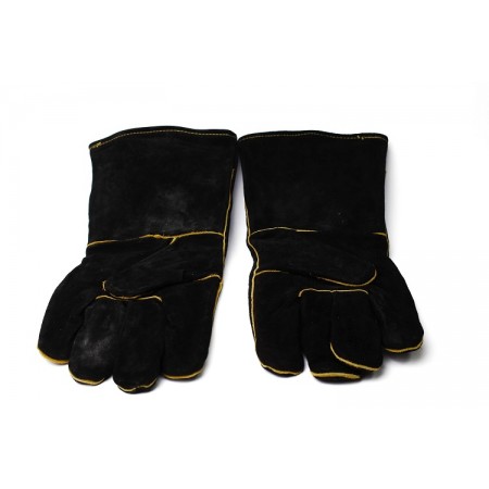 Довгі термостійкі шкіряні рукавички 2 шт. GRILLI 77718