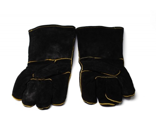 Довгі термостійкі шкіряні рукавички 2 шт. GRILLI 77718