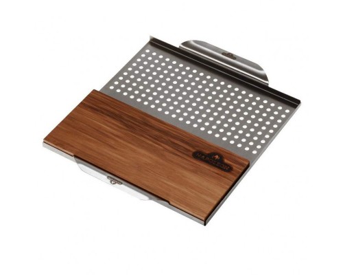 Противень (деко)  перфорированный нерж. с кедровой доской Napoleon 70026 (70027)
