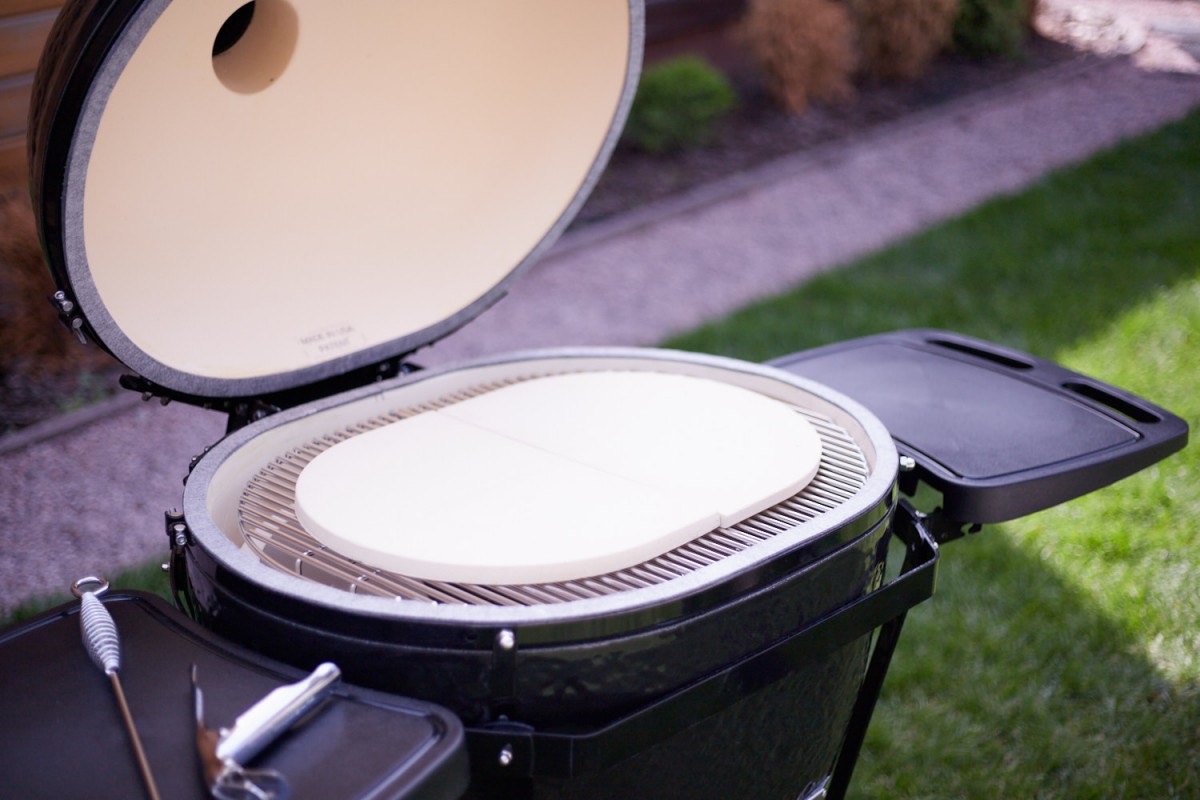 Керамічний вугільний гриль Primo Junior Oval All in One PGCJRC