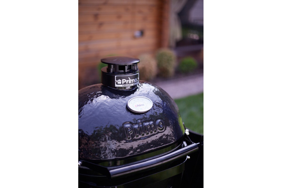 Керамічний вугільний гриль Primo Junior Oval All in One PGCJRC