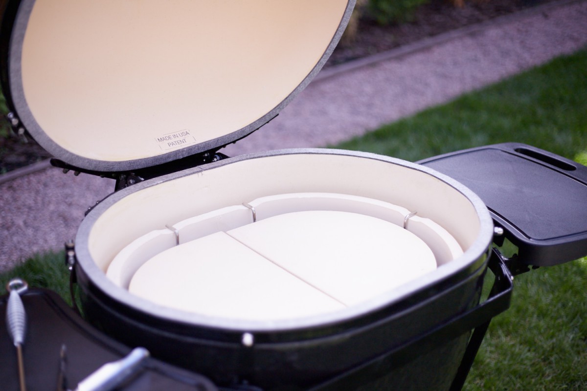 Керамічний вугільний гриль Primo Junior Oval All in One PGCJRC