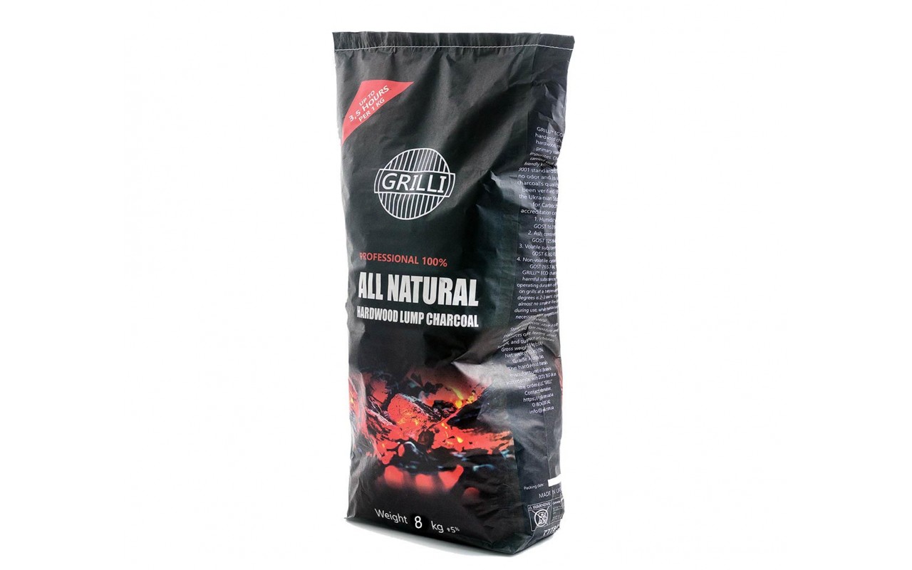 Деревне вугілля 8 кг GRILLI 777820