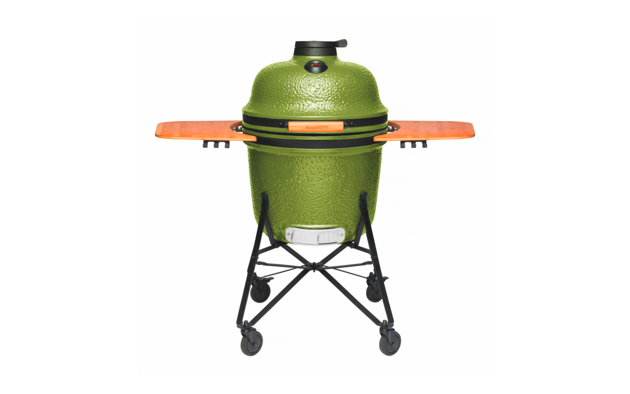 Большой керамический угольный гриль, зеленый BergHOFF 2415701