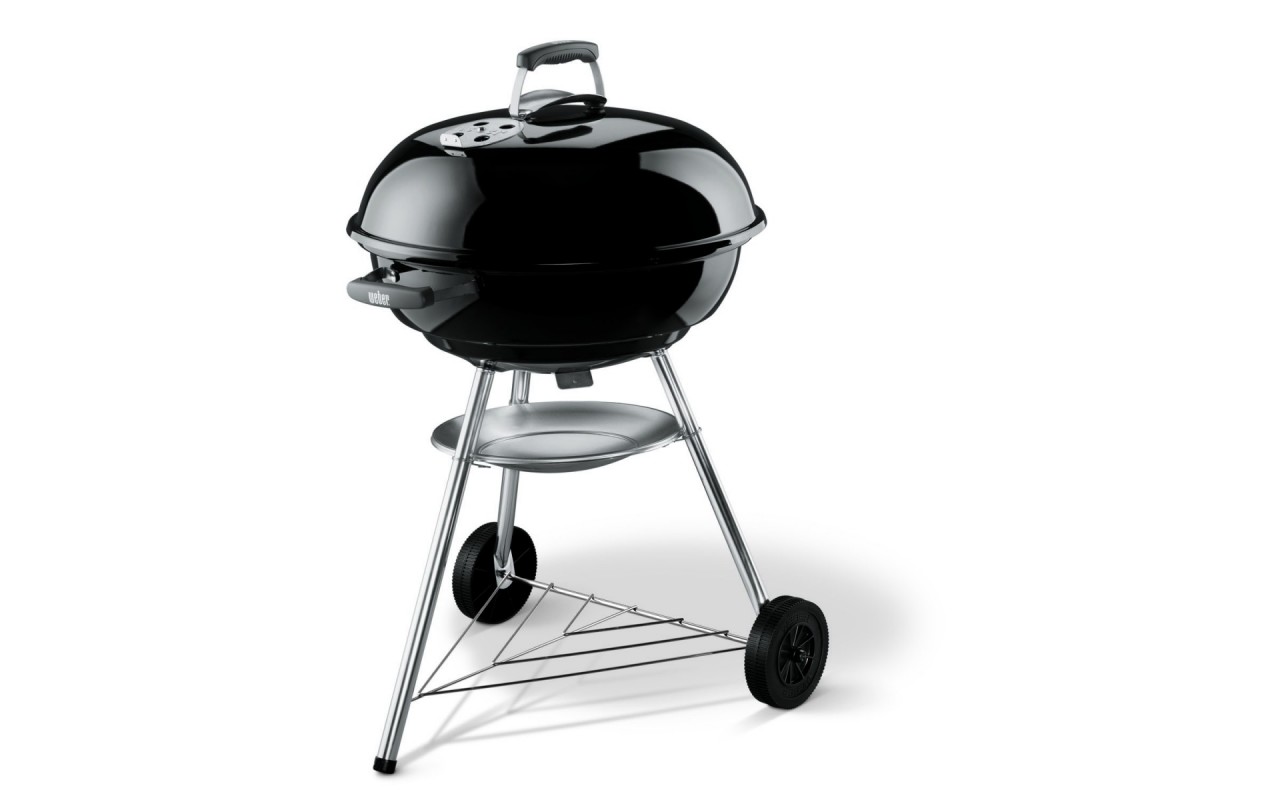 Вугільний гриль Compact Kettle 57см чорний Weber 1321004