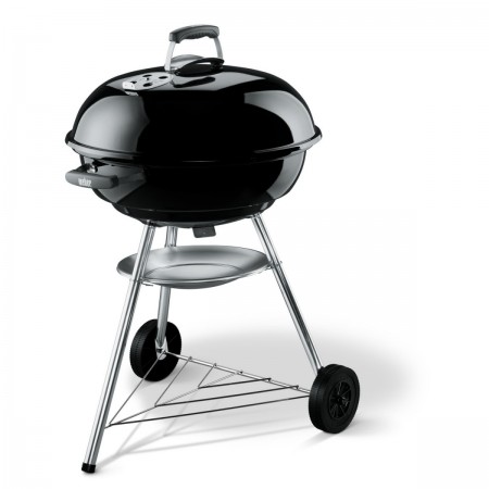 Вугільний гриль Compact Kettle 57см чорний Weber 1321004