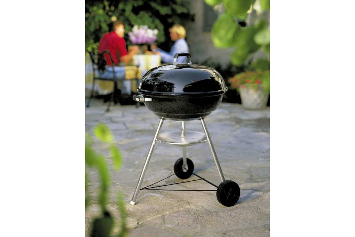 Вугільний гриль Compact Kettle 57см чорний Weber 1321004