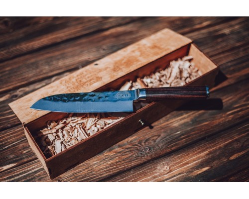 Ніж із дамаської сталі Santoku professional GRILLI, 17см 77728