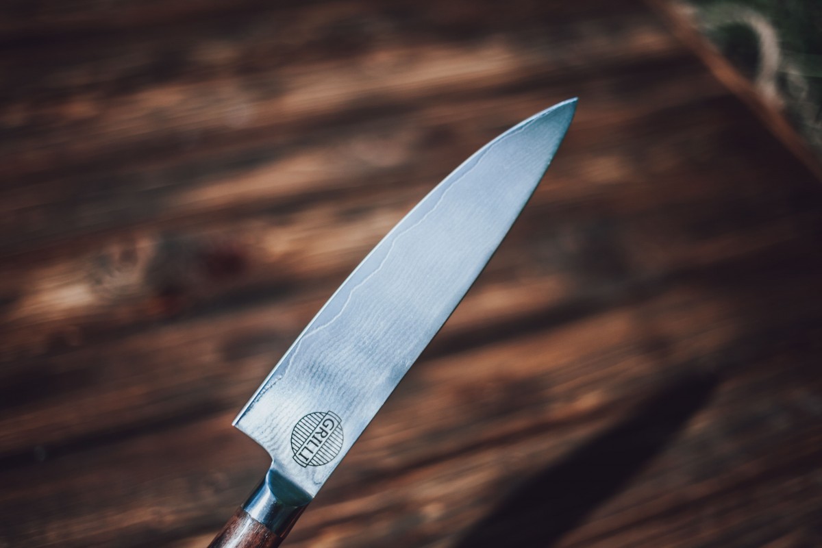 Ніж із дамаської сталі professional GRILLI, 20см 77730
