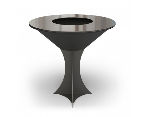 Мангал ТМ AHOS, OLYMPIC 1000 - Черное термостойкое покрытие