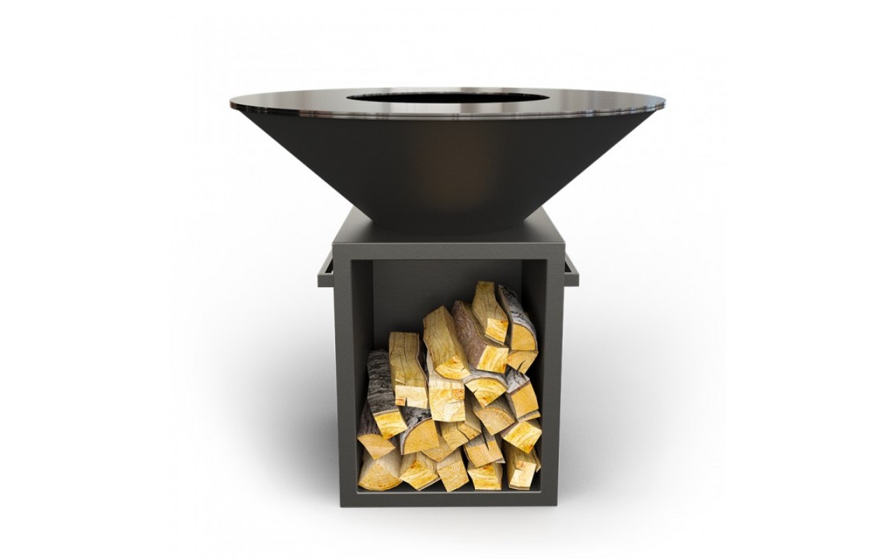 Мангал ТМ AHOS, BOX -  Черное термостойкое покрытие